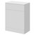 Alexander James Gloss White 600mm x 330mm Toilet Unit Right Hand View thumbnail