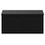 Napoli Nero Oak 1000mm Wall Mounted Vanity Unit for Countertop Basins with 2 Drawers and Colore Matt Black Handles Front View