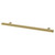 Cedar Brushed Brass 192mm Knurled Bar Furniture Handle Right Hand View