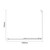 DimenstionsNiva 6 Brushed Brass 1200mm x 700mm Sliding Door Shower Enclosure Dimension Top thumbnail