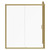 Luma 8 Brushed Brass 1700mm x 700mm Sliding Door Shower Enclosure Front View