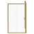 Luma 8 Brushed Brass 1200mm x 900mm Sliding Door Shower Enclosure Front View