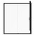 Luma 8 Matt Black 1700mm x 700mm Sliding Door Shower Enclosure Front View