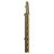 Hudson Latitude Colore Brushed Brass 528mm x 1600mm Single Panel Radiator Side View