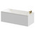 Summit 1800mm x 800mm 12 Jet Brushed Brass V-Tec Single Ended Whirlpool Bath Right Hand View