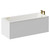 Summit 1700mm x 700mm 12 Jet Brushed Brass V-Tec Single Ended Whirlpool Bath Left Hand View