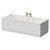 Legend 1700mm x 700mm Right Hand 12 Jet Brushed Brass V-Tec Single Ended Whirlpool Bath Right Hand View