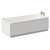 Compact 1600mm x 700mm 12 Jet Brushed Brass V-Tec Single Ended Whirlpool Bath Left Hand View