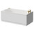 Compact 1400mm x 700mm 6 Jet Brushed Brass V-Tec Single Ended Whirlpool Bath Right Hand View