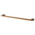 Taurus Brushed Bronze Wall Mounted Towel Rail Right Hand View