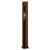 Colore Round Brushed Bronze High Rise Mono Mixer Tap Front View