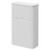Vela Gloss White 550mm Toilet Unit Right Hand View