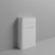 Vela Gloss White 550mm Toilet Unit Studio Shot thumbnail