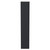 Vela Satin Anthracite 356mm x 1392mm 2 Door Wall Mounted Tall Storage Unit Side View