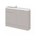 Hudson Reed Fusion Compact Matt Pebble Grey 1200mm 4 Door Combination Vanity Unit - CBI3225 Main Image