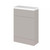 Hudson Reed Fusion Compact Matt Pebble Grey 600mm Combination Toilet Unit with Polymarble Worktop - CBI3219 Main Image