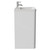 Vela Gloss White 600mm 2 Door Vanity Unit with Anya Basin Side View