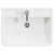 Vela Gloss White 600mm 2 Drawer Vanity Unit with Leni Basin Top View