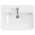 Vela Gloss White 600mm Wall Mounted 2 Drawer Vanity Unit with Fina Basin Top View