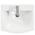 Montego Gloss White 500mm Wall Mounted 2 Drawer Vanity Unit with Arc Basin Top View