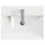 Montego Gloss White 500mm Wall Mounted 2 Drawer Vanity Unit with Rimini Basin Top View