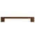 Colore Brushed Bronze 160mm Furniture Handle Front View