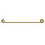 Windsor 1930 Traditional Colore Brushed Brass Wall Mounted Towel Rail Front View