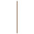 Pacco 8mm Brushed Bronze 1950mm Decorative End Profile Side View
