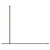 Pacco 8mm Clear Glass Brushed Bronze 1850mm x 1100mm Walk In Shower Screen including Wall Channel and Support Bar Top View