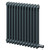 Colosseum Anthracite 600mm x 548mm Horizontal Electric Double Column Radiator Right Hand View