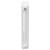 Colosseum White 600mm x 554mm Horizontal Digital Thermostatic Electric Triple Column Radiator Side on View