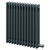 Colosseum Anthracite 600mm x 554mm Horizontal Electric Triple Column Radiator Right Hand View