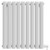 Boone White 600mm x 540mm Horizontal Electric Double Panel Radiator Front View thumbnail