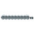 Boone Anthracite 600mm x 540mm Horizontal Digital Thermostatic Electric Double Panel Radiator Top Viewed From Above thumbnail