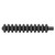 Colosseum Colore Matt Black 600mm x 554mm Horizontal Electric Triple Column Radiator Top Viewed From Above