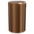 Dias Colore Brushed Bronze 25mm Hex Electric Heating Element Cover Cap Side View