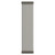 Colosseum Raw Metal 1500mm x 372mm Double Column Radiator Front View