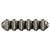 Colosseum Raw Metal 1500mm x 284mm Double Column Radiator Top View