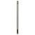 Colosseum Raw Metal 1500mm x 460mm Double Column Radiator Side View