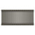 Colosseum Raw Metal 600mm x 1340mm Horizontal Quadruple Column Radiator Front View