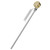 Dias Colore Brushed Brass 400 Watt Digital Electric Heating Element Right Hand View
