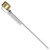 Dias Colore Brushed Brass 400 Watt Digital Electric Heating Element Side View
