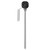 Dias Colore Matt Black 400 Watt Digital Electric Heating Element Front View