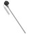 Dias Colore Matt Black 400 Watt Digital Electric Heating Element Left Hand View
