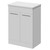 Napoli 390 Gloss White 600mm 2 Door Vanity Unit for Countertop Basins Right Hand View thumbnail