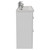 Napoli 390 Gloss White 1200mm 4 Drawer Vanity Unit with Double Glide Basins Side View thumbnail