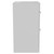 Napoli 460 Gloss White 600mm 2 Drawer Vanity Unit for Countertop Basins Side View