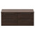 Napoli 460 Brown Oak 1200mm Wall Mounted 4 Drawer Vanity Unit for Countertop Basins Front View thumbnail