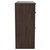 Napoli 390 Brown Oak 800mm 2 Drawer Vanity Unit for Countertop Basins Side View thumbnail