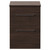 Napoli 390 Brown Oak 600mm 2 Drawer Vanity Unit for Countertop Basins Front View thumbnail